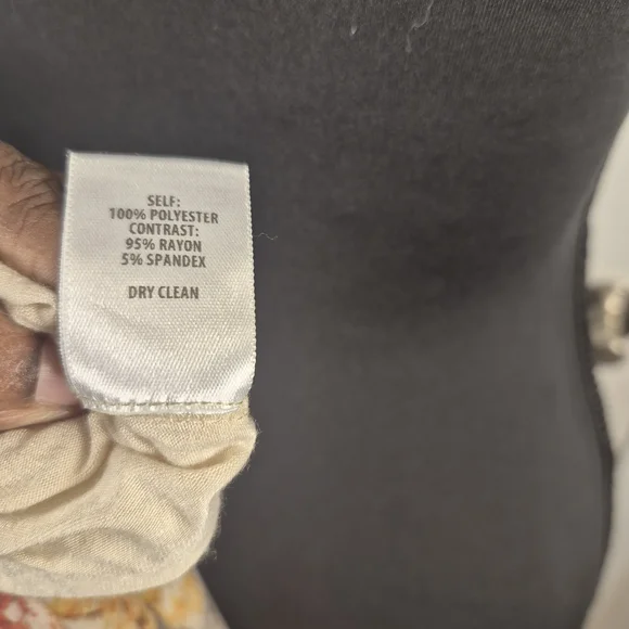 Boho Chic Floral Tunic Blouse | Crisscross Halter Neck |Detail Off Shoulder SZ S - Picture 7 of 7